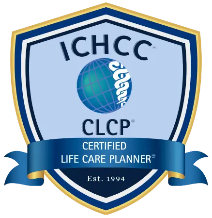 International Commission on Health Care Certification - Certified Life Care Planner Badge